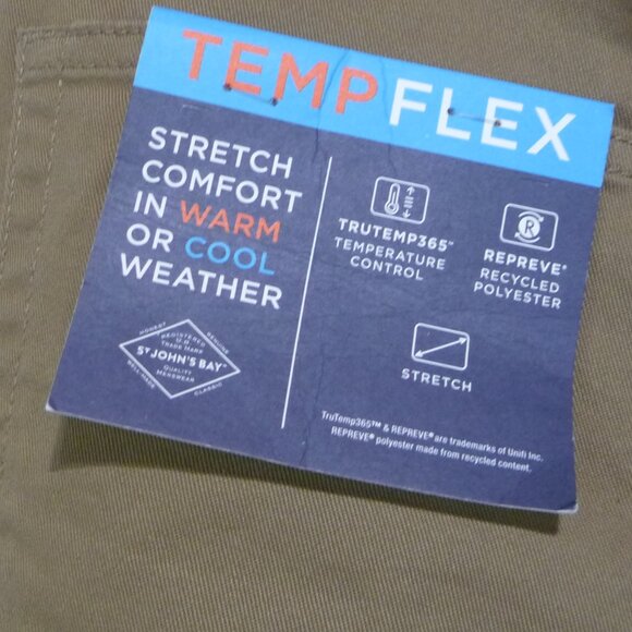 STRETCH PANTS SIZE 34X29 TEMP FLEX PANTS - Picture 5 of 7